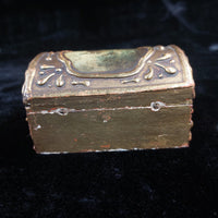 Thumbnail for Antique Gilt Trinket Wood Fragonard Painted Style portrait of beauty Ladies5