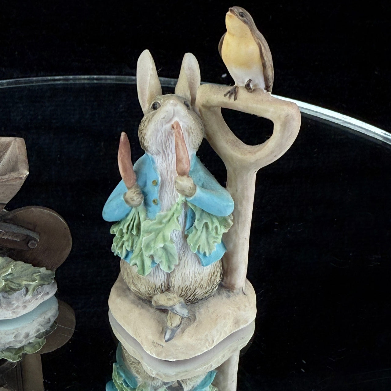 Beatrix Potter Peter Rabbit Figurines FW & Co  BFA Scotland Set of 2 1992 & 199611