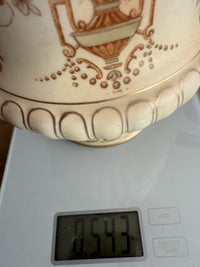 Thumbnail for Antique Crown Devon Dora Pattern Urn Vase Gilded Floral Pottery c. 1914 Vintage13