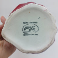 Thumbnail for Hillsborough Ware HandPainted Lady Jug  7