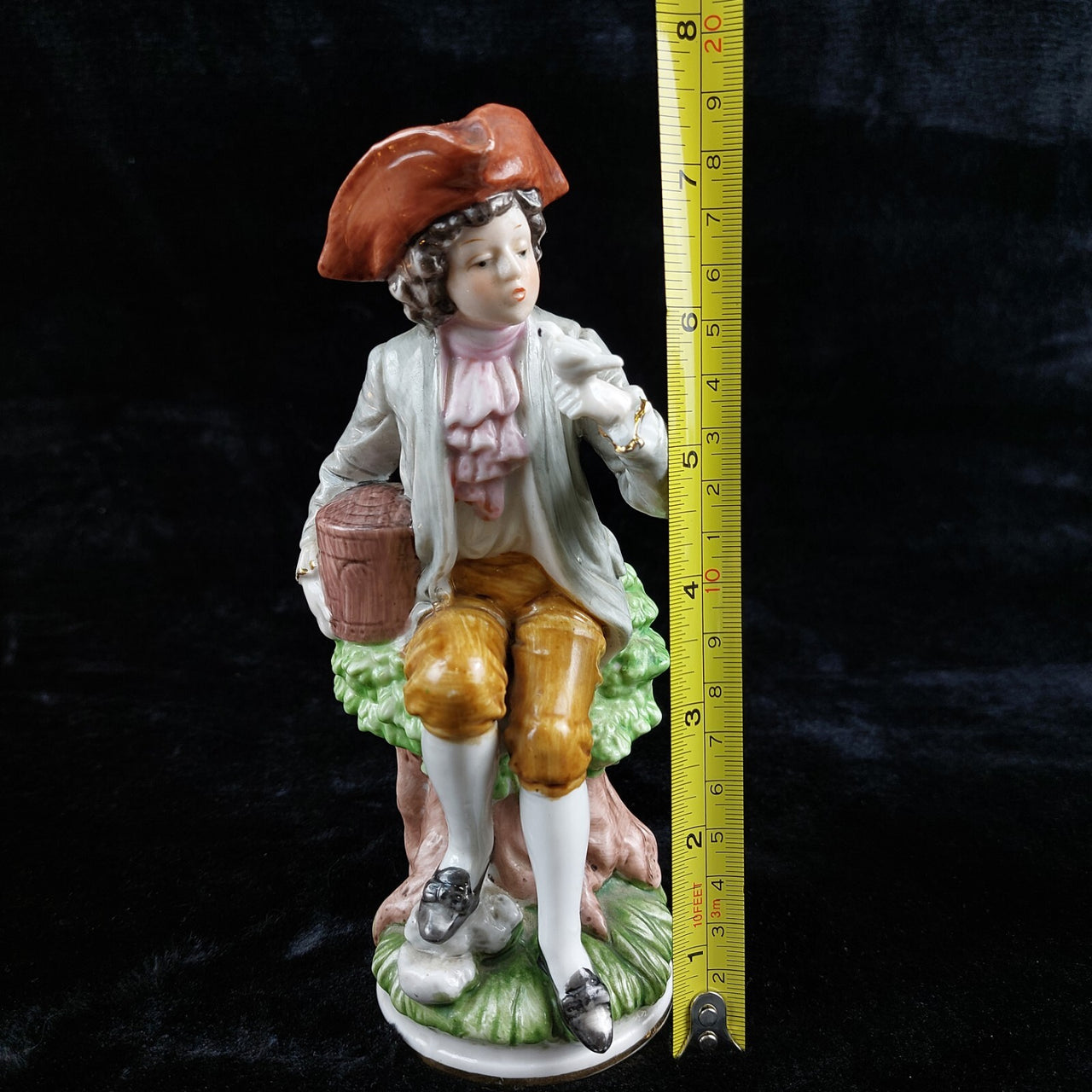 Antique Carl Scheidig Figurine Gentleman with Dove - Porcelain Type 1906-194012