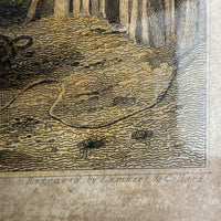 Thumbnail for Antique c.1830 Hand-Coloured Engraving Print Bristol Harbour Lambert & Collard9