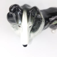 Thumbnail for Vintage Nelson Staffordshire Ceramic Collie Figurine 1960s Collie bookshelf deco16