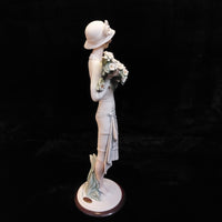 Thumbnail for Florence Armani Marguerite Figurine – 1731F Lady With Daisies, Box Mint 13