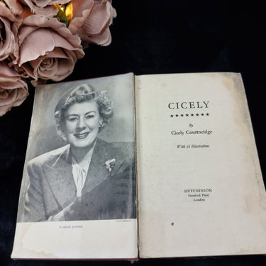 Cicely, Courtnedge Hutchinson Hardcover 1953 United Kingdom Collectable British0