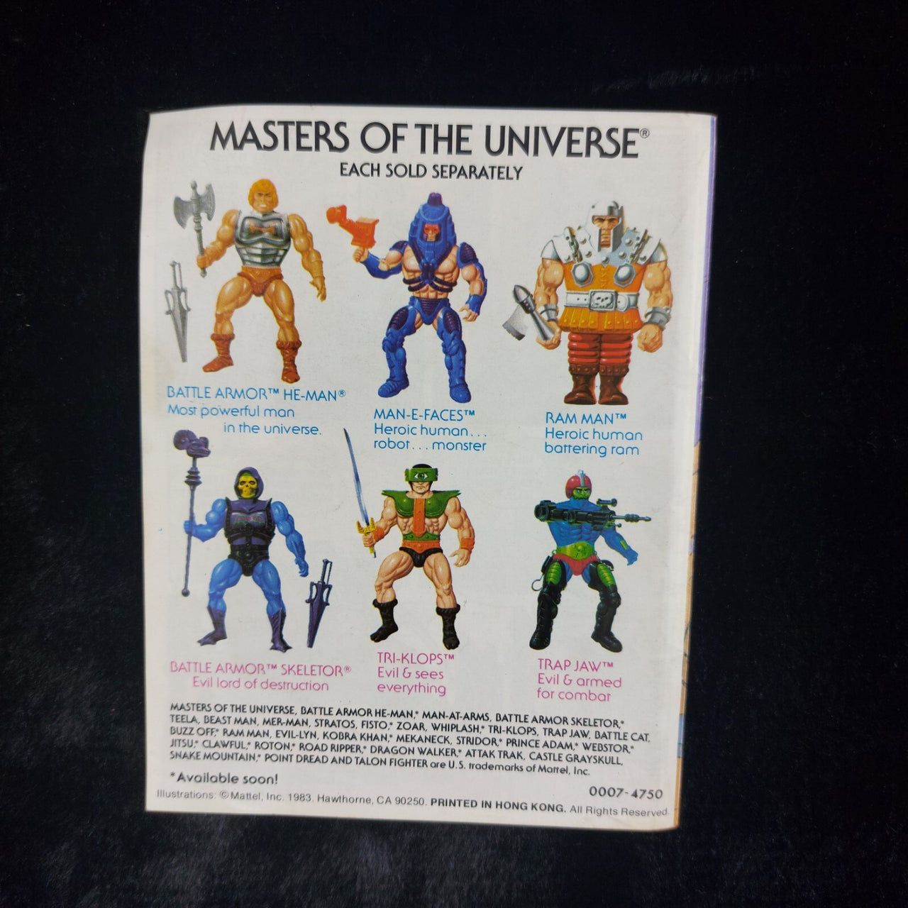 Masters of the Universe  Slave City Comic Vintage Mattel Mini Comic 1983   1