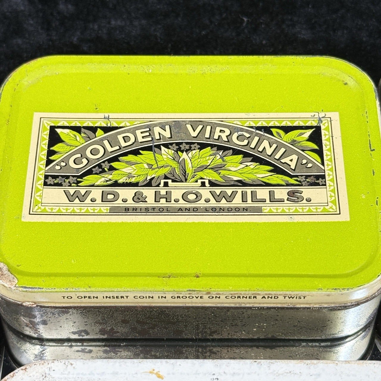 Rare 10 Balkan Sobranie Express State Tobacco Tin Lot Vintage UK Flake Ornament4