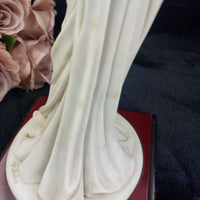 Thumbnail for Juliana Collection 15in Figurine, Tall Lady with Dog, large Resin Art Deco Beige11
