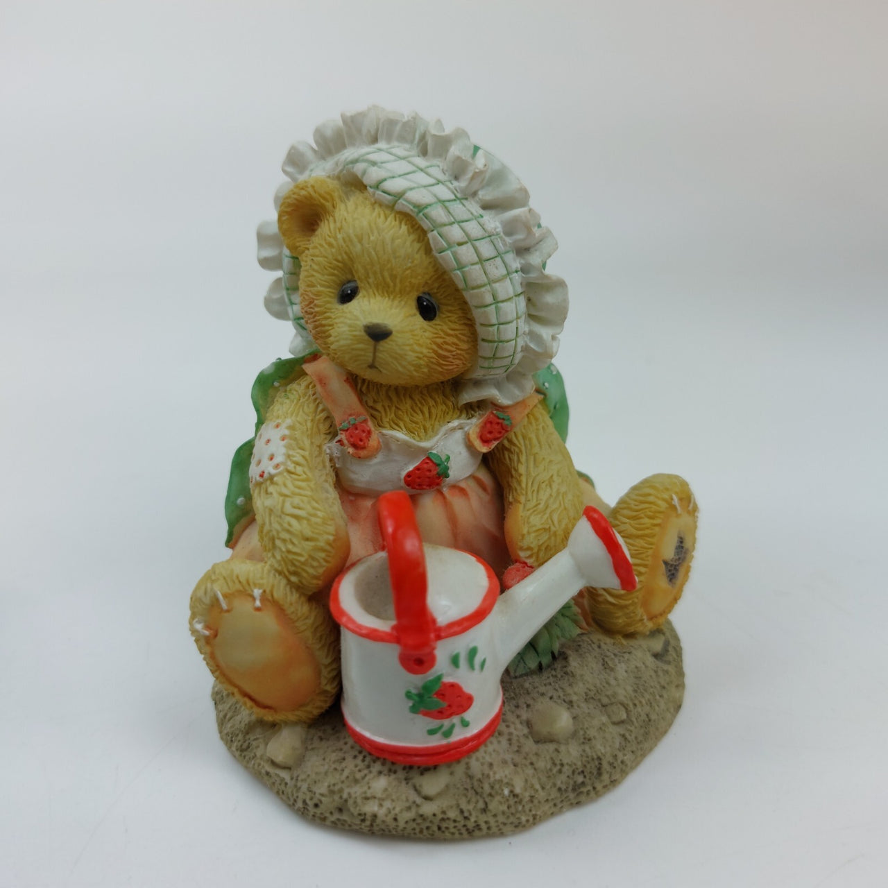 Cherished Teddies Ella Love Grows 156329 Watering Can Bear Boxed 1995 kids decor5