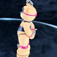Thumbnail for Vintage Rare Bad Taste Bears BDSM Gimp Keychain Boxed Figurine Collectible6
