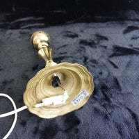 Thumbnail for Good Italian Table Brass Lamp â Vintage Mid-Century Candlestick Style 11 