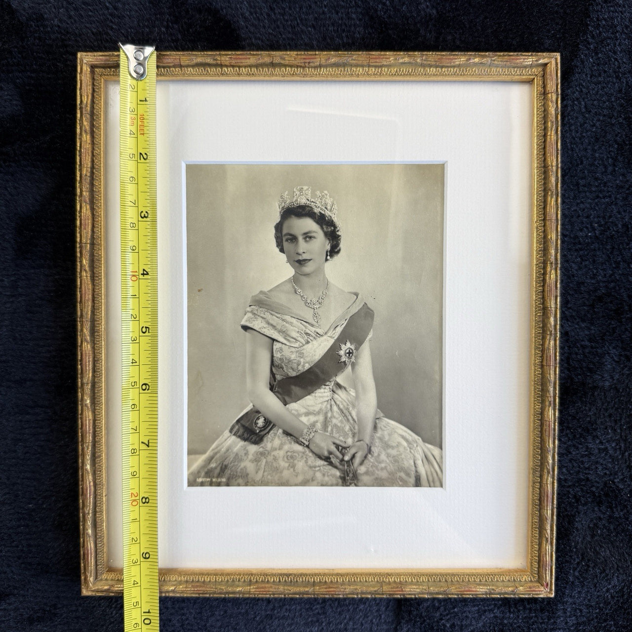 Original Photograph Queen Elizabeth II by Dorothy Wilding 1952 -approved Print2
