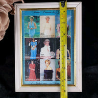 Thumbnail for Princess Diana Niger Stamp Sheet Framed 1997 Display 8