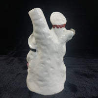 Thumbnail for Staffordshire Figure Painted Couple with Goat Mantel Vase Victorian 8