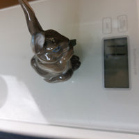 Thumbnail for Royal Copenhagen Figurine Bunny Rabbit White Brown Denmark Porcelain 1019 Gloss8
