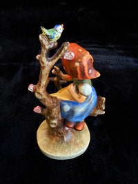 Thumbnail for Vintage Figurine Hummel-Style of a Girl in a Tree with a Bird - West Germany6