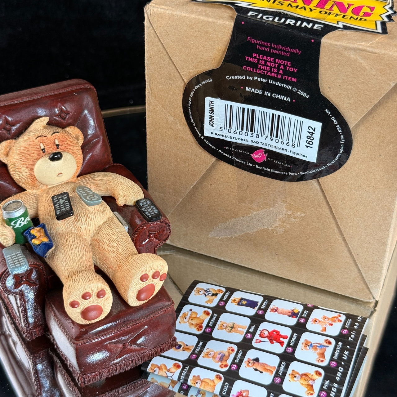 Bad Bears Taste John Smith Flasher Figurine Peter Underhill Funny Decor Gift.2