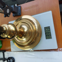 Thumbnail for Heavy Brass Lamp Table 26
