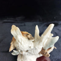 Thumbnail for G.Armani Twin Birds Figurine  Italian Capodimonte Porcelain Signed 6.5” gift8