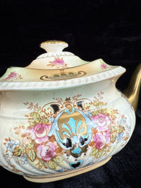 Thumbnail for Exquisite Antique Crown Devon Fieldings Tea Pot  