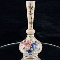 Thumbnail for Milk Antique Porcelain Bud Vase Floral Branch Art Nouveau Style decor China0