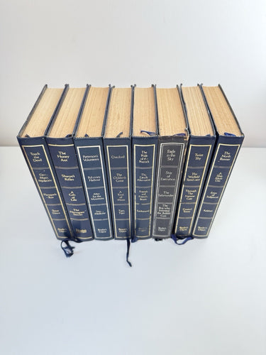 Reader’s Digest Collector’s Library Books x8 Vintage BlueGilt Hardcovers Mixed1