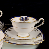Thumbnail for Royal Albert Rose Pink tea set of 3 &serving plate England stunning 7p tea set5