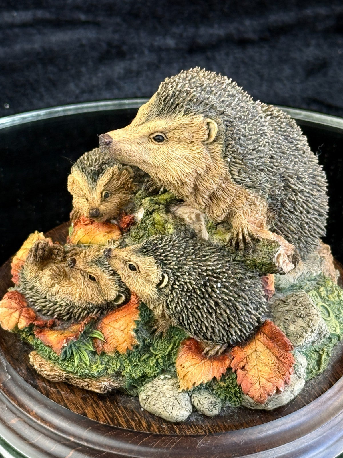 Royal "Family Doulton Portrait" Hedgehog Figurine RD Series bookcase decor Resin5