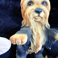 Thumbnail for AHH Terrier Yorkshire Dog Figurine Pair Porcelain Yorkie bookshelf Figurines dec5