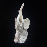 Thumbnail for Rare NAO by Lladro Elephant Figurine 1977 Porcelain Glazed Statue bookcase decor4
