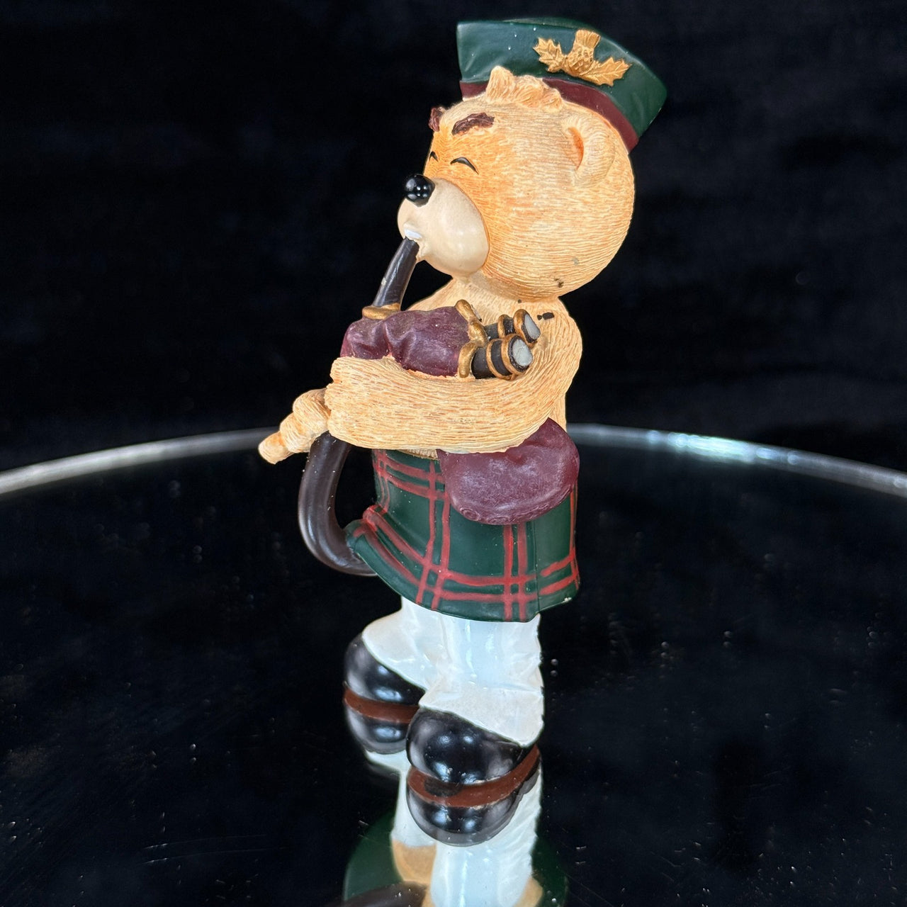 Retired Bad Taste Bears "ANGUS" Scottish Bagpipes Kilt Figurine With Box g funny4
