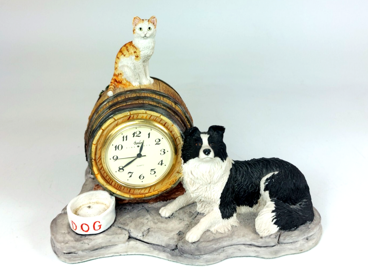 Border Fine Arts Clock Model Of Border wake Up Call, Scotland table clock decor7