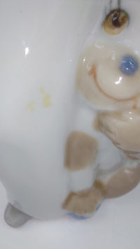 Thumbnail for Casades & Girl Dog Porcelain Figurine Spanish Handcrafted Floral Art 8.5