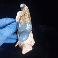 Thumbnail for Goebel Porcelain W.Germany Bird Figurine Wall Creeper 1967 collectable decor.8