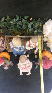 Thumbnail for Candy Designs Rare Norway Children Figurines Set – Mixed Conditions, With Bench 22