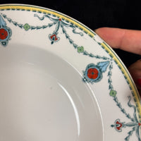 Thumbnail for Set of 6 Vintage/Antique Devon Ware (S. F. & Co.) CECIL Shallow Bowls Ornament3