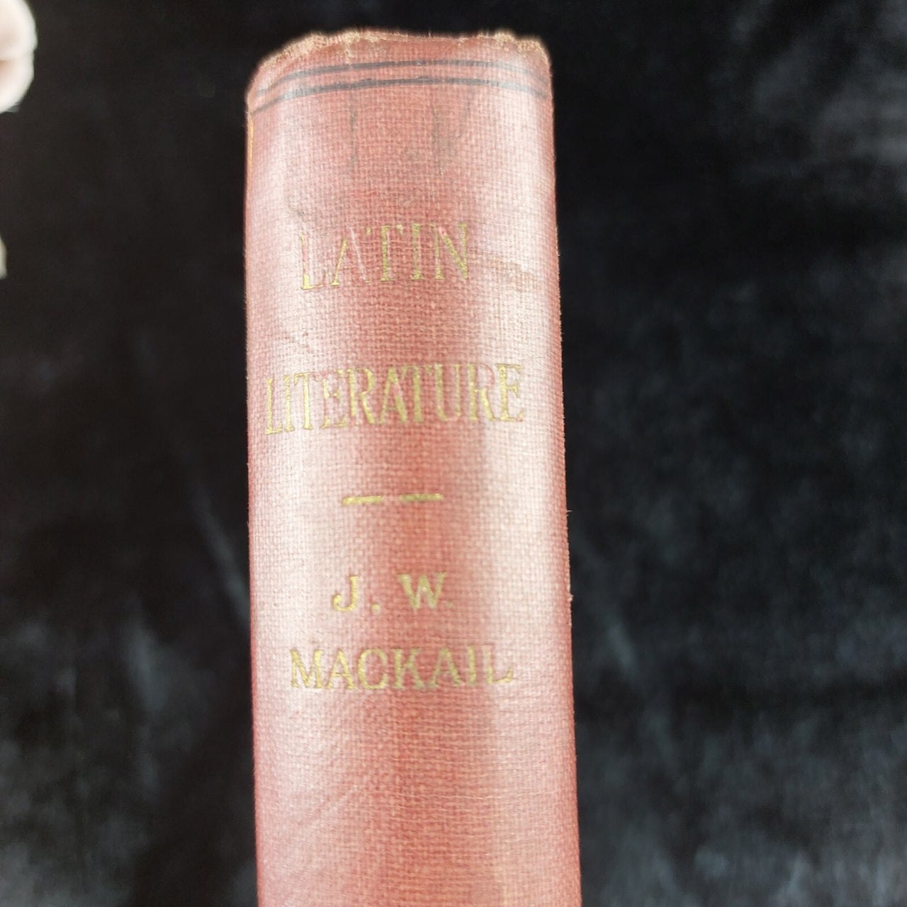 Latin Literature by J.W. Mackail, University Manuals, Vintage 1919 Hardcover14