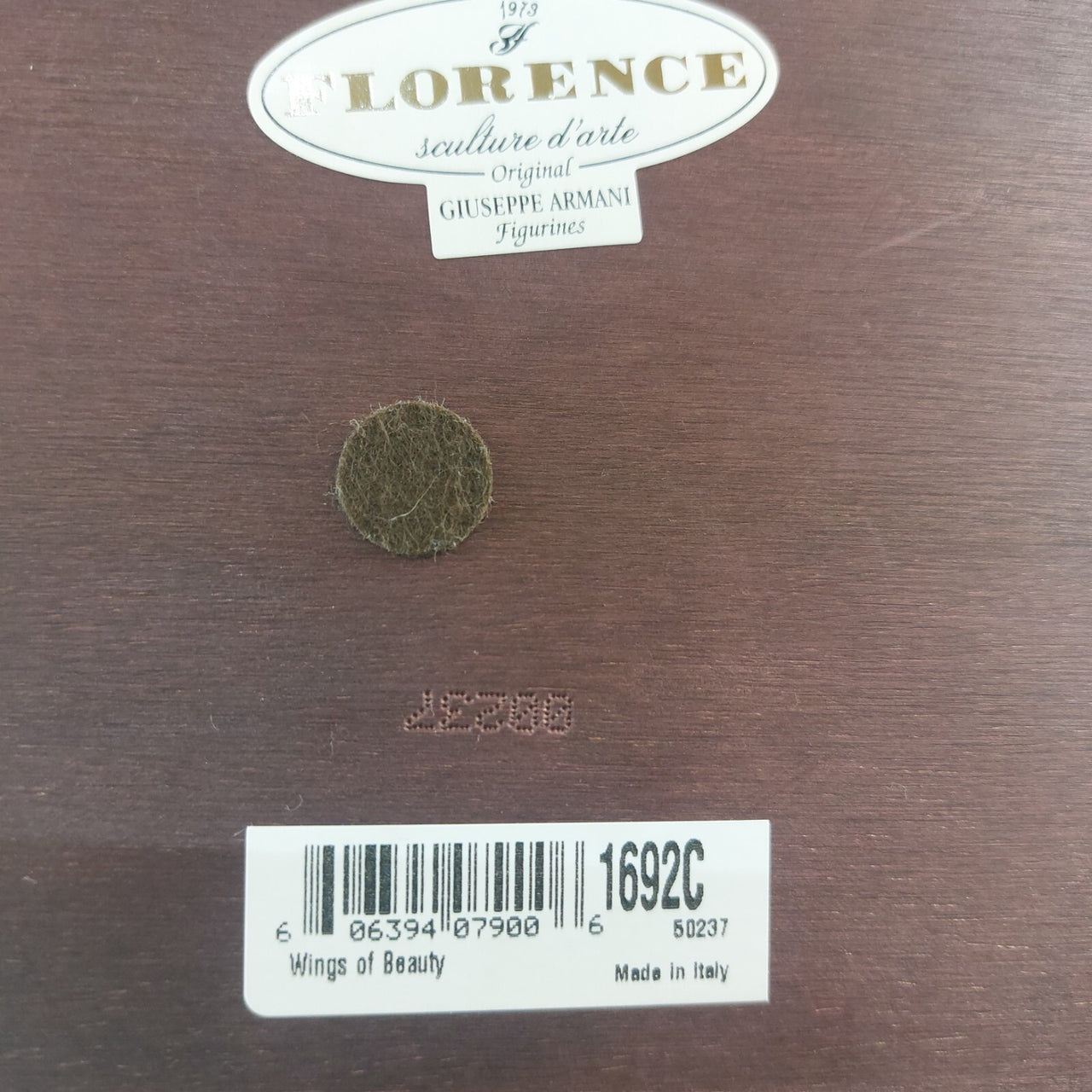 Florence Armani lady figurine Wings of Beauty Box & COA Limited Edition lux deco22