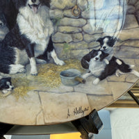 Thumbnail for Border Arts Fine Collie Collection Jock's Pride Plate & Two Figurines,box Resin.5