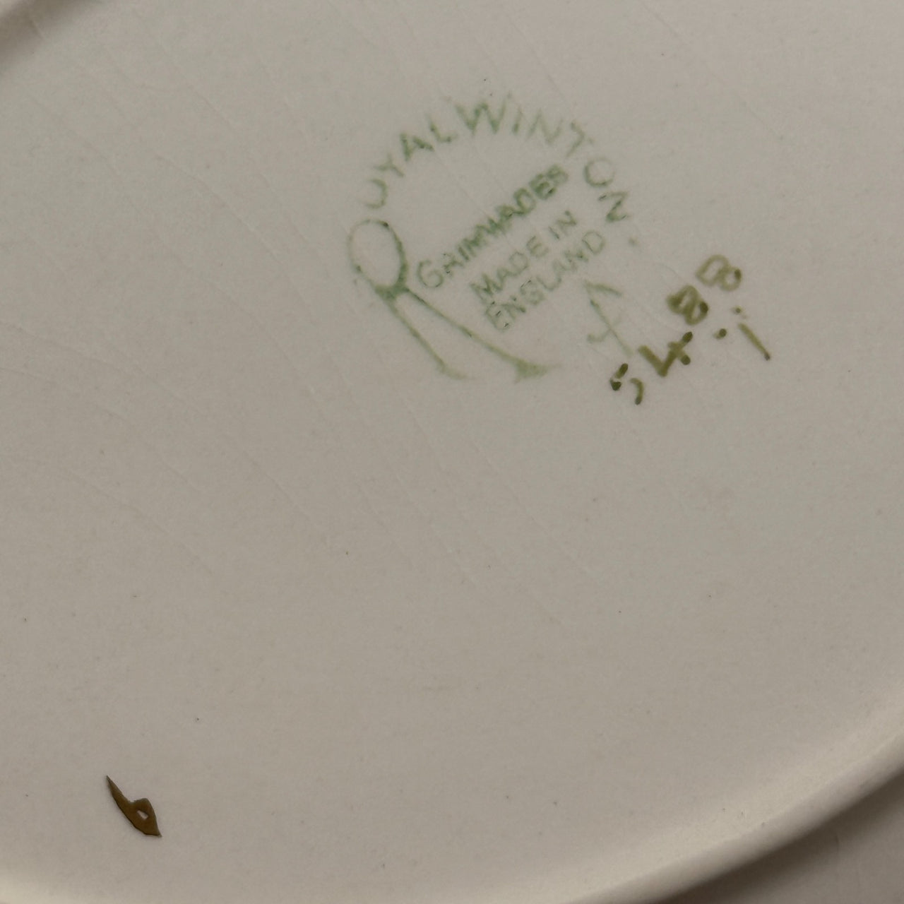 Royal Winton Grimwades England Yellow Rose Bowl Dish 5488 Hand Painted Floral 2