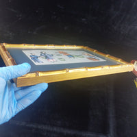 Thumbnail for 19th Century Chinese School Artisan Cutting Timber Framed Painting Bodycolor2