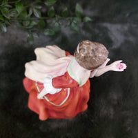 Thumbnail for Doulton Royal Porcelain victorian lady Figurine Flower of Love signed 12