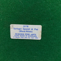 Thumbnail for Border Fine Arts 'Springer Spaniel & Pup' - J.A. Bubler Collectible Figurine5