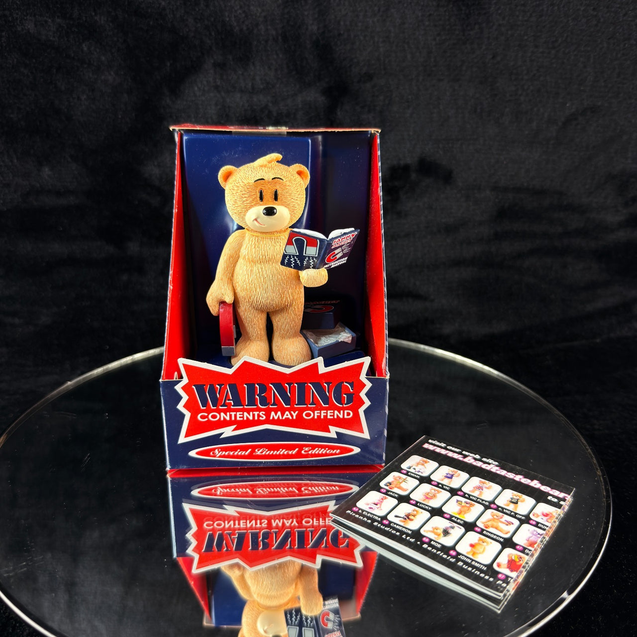 Bad Taste Bears Magnet Fanny Limited Edition 4495/5000 see the Box Funny Gift1