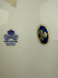 Thumbnail for Rare Aynsley Royal Commemorative Plate prince Charles & Diana Wedding 1981 Gilt 8