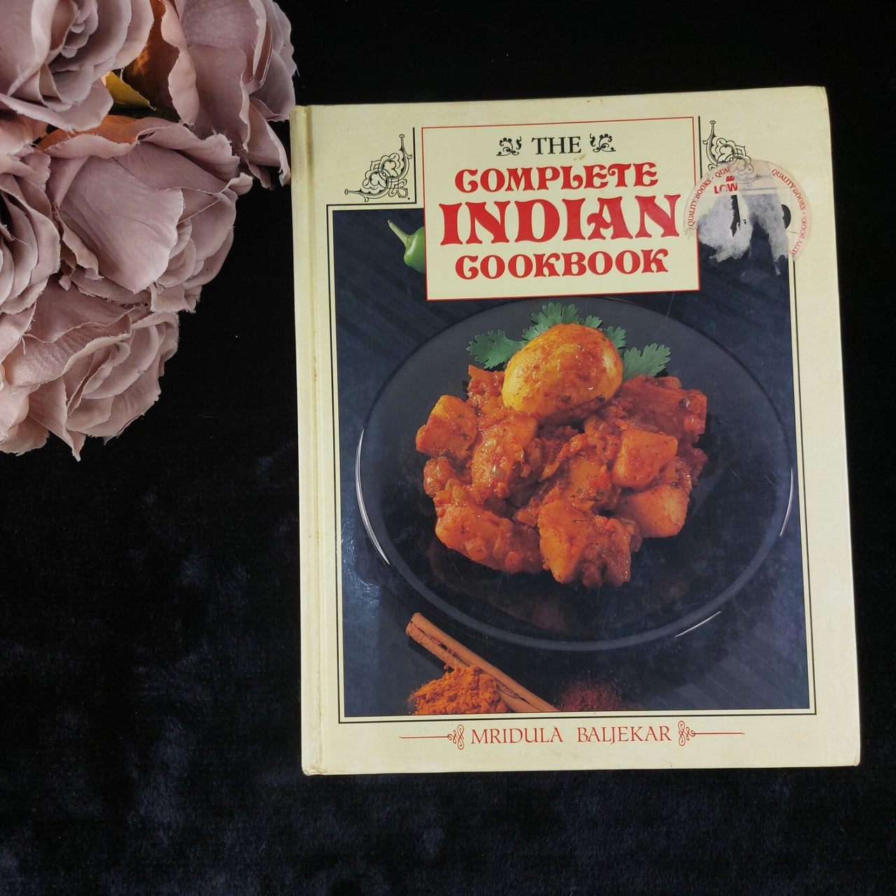 The Complete Indian Cookbook by Mridula Baljekar Hardcover Recipes-Illustrated1