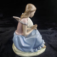 Thumbnail for NAO Lladro Girl with Swan Figurine 1986 7.5