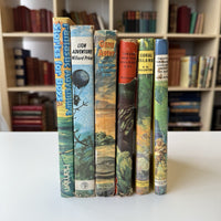Thumbnail for Vintage Adventure Boy's Stories Book Set 20th Century Classics tarzan lion advan8