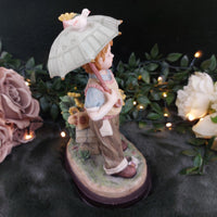 Thumbnail for 2000Juliana Boy Collection with Umbrella Figurine Porcelain United Kingdom.11
