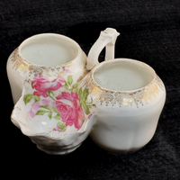 Thumbnail for Royal Grafton Fine Bone China Tea Set Pink Floral 14 Piece England Vintage Gold.15
